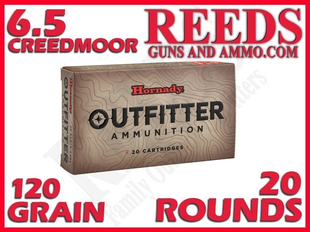 Hornady Outfitter CX Copper Alloy 6.5 Creedmoor 120 Grain 814874-img-0