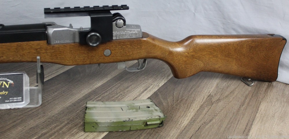 RUGER MINI 14 SEMI AUTO RIFLE, 5.56 NATO, 18.5" BRL, 20 RND, CIRCA 1998-img-2