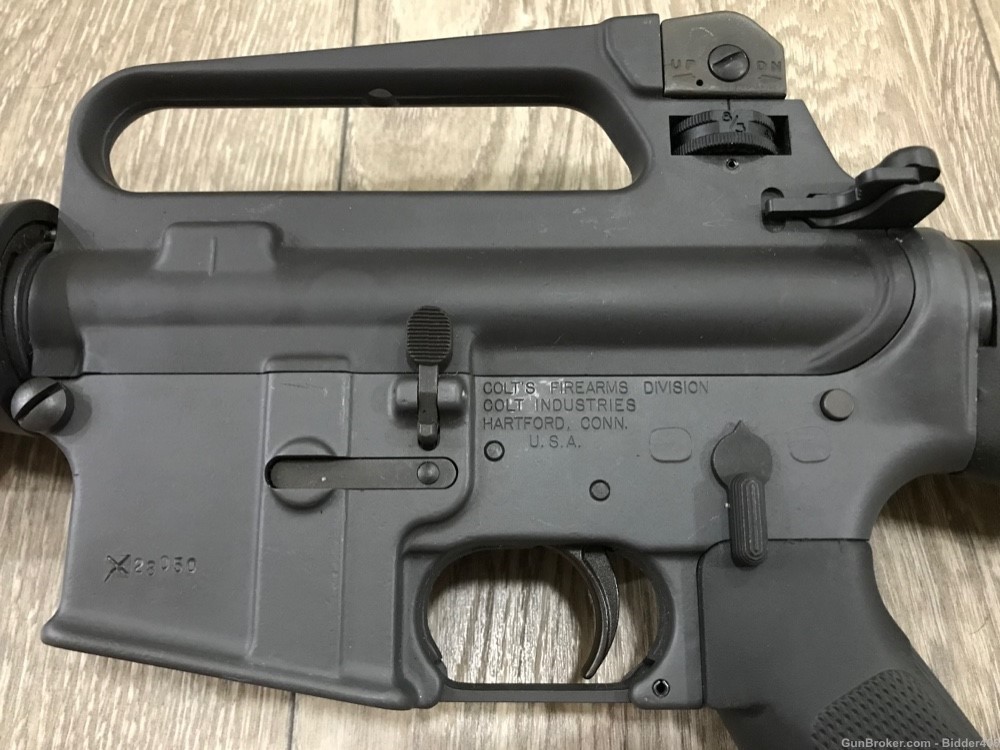 Prototype colt semi auto M16A2 lettered tool room test rifle ar15 m16 sp1-img-0