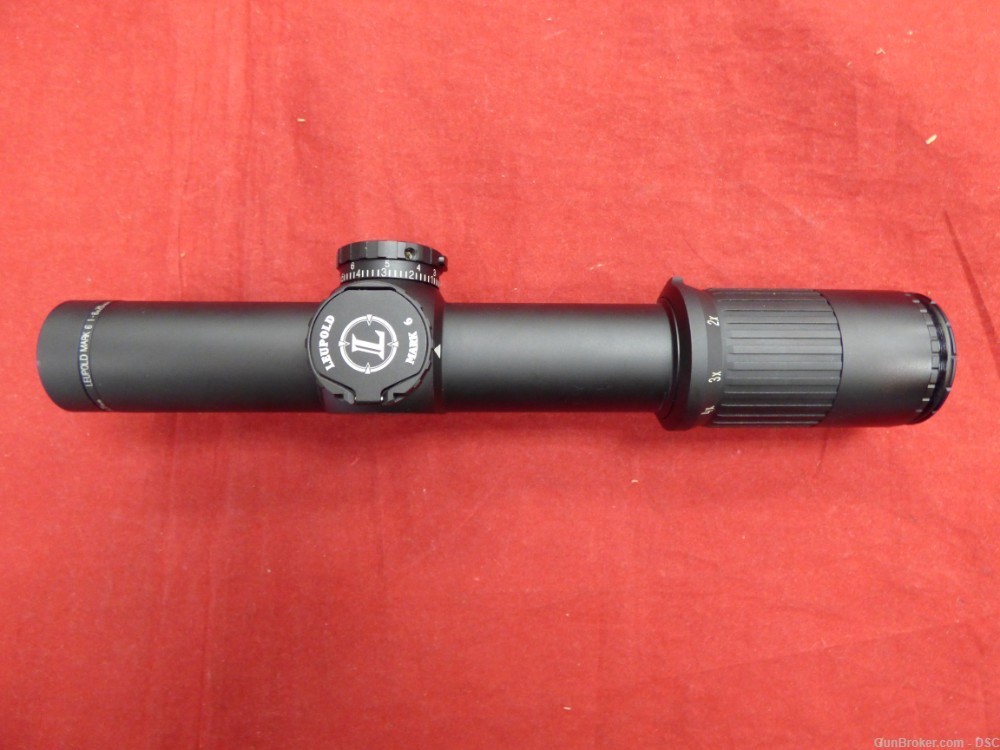 Leupold Mark 6 1-6X20MM CMR-W 5.56mm Illuminated Scope 62gr .223/5.56 MK6-img-1