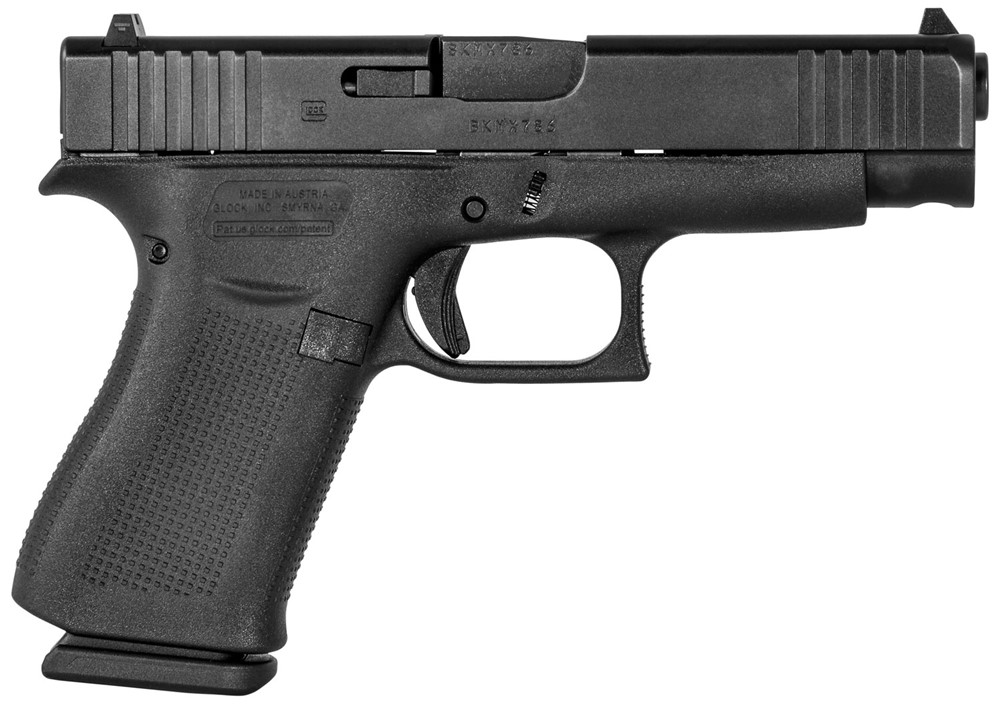 Glock G48 Compact Pistol 9mm Black 4.17 -img-2
