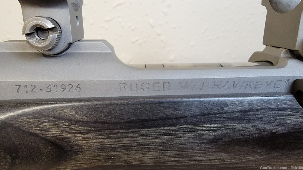 RUGER M77 STAINLESS .308/RINGS-img-5