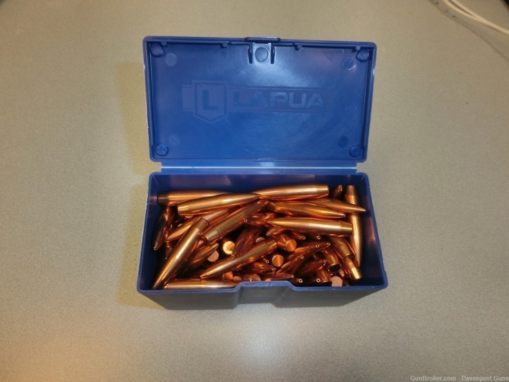 .338 Lapua Magnum 300 Grain Bullets, 1 carton of 100-img-0