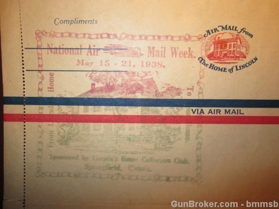 National Air Mail Week May 15-21, 1938 AEROGRAM-img-2