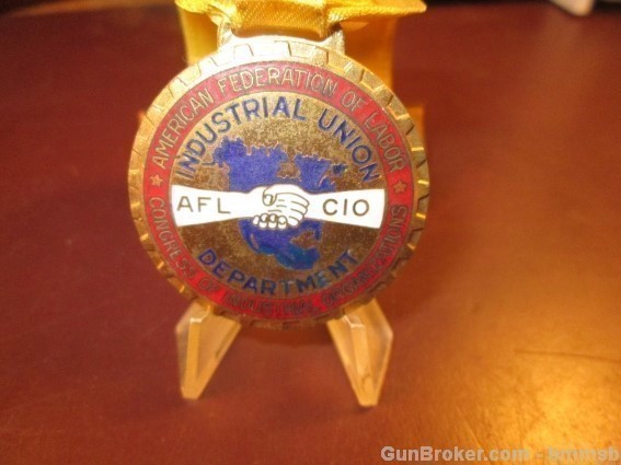 Labor AFL-CIO Delegate Medals & Ribbons 1959/1963-img-4