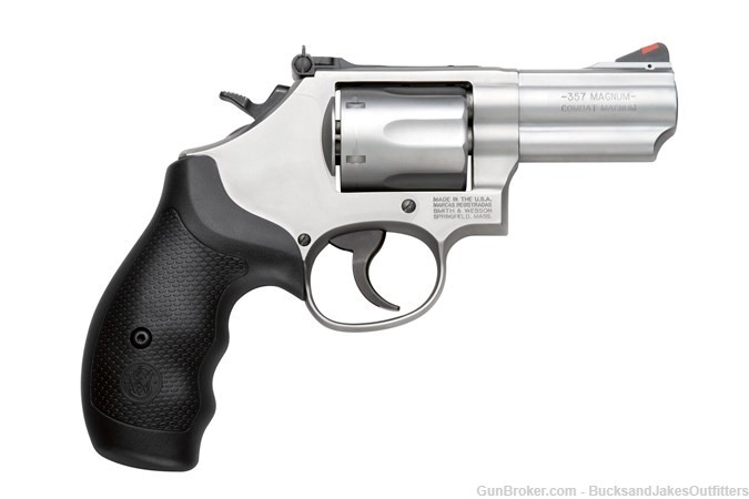 SMITH AND WESSON 66 357MAG 2.75" SS 6RD AS-img-0