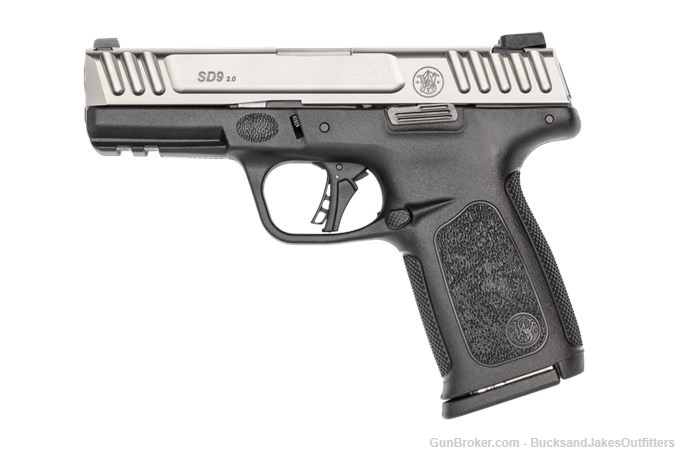 SMITH AND WESSON SD9 2.0 9MM 16+1 4" SS/BLK FS-img-0