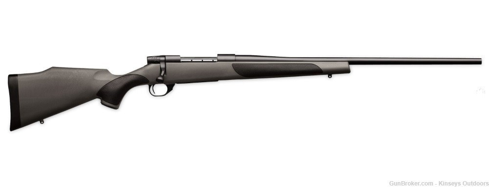 Weatherby Vanguard Synthetic Rifle 6.5 Creedmoor 24 in. Grey RH-img-0