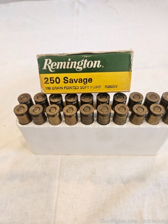 VTG Remington .250 Savage 100 gn psp ammo 20 rds-img-3