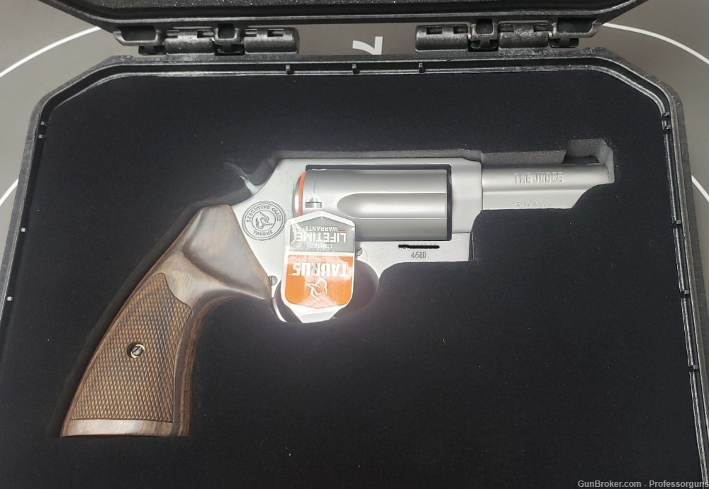 Taurus Judge Executive Grade .45 LC/.410 GA Revolver (2-441EX039), SS-img-1