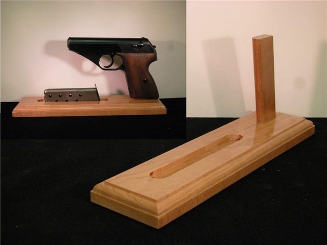 Mauser HSC 7.65mm Pistol Stand With Mag Slot-img-0