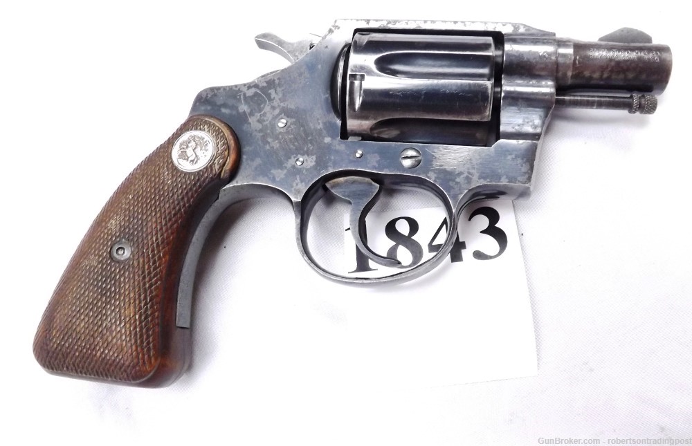 Colt .38 Spl Detective Special 2” Blue 1965 C&R CA OK Revolver Cold War VG-img-20