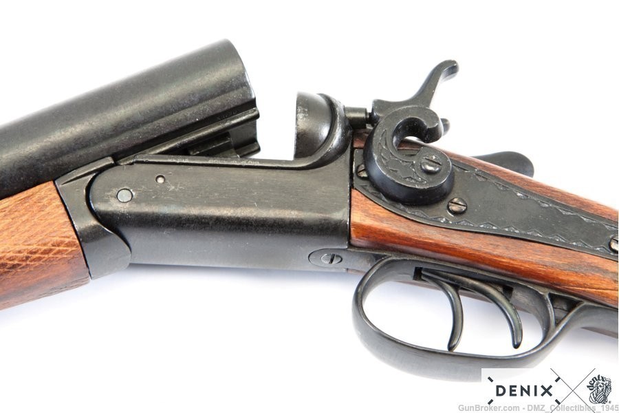 Old West Wyatt Earp Replica Coach Gun by Denix of Spain-img-4