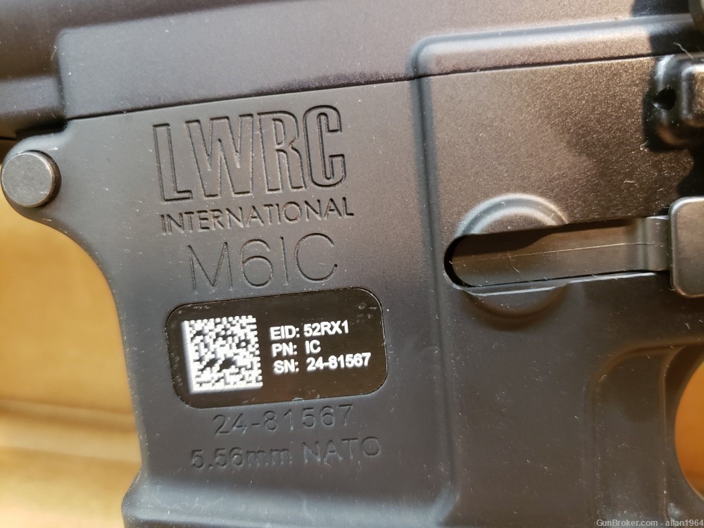 LWRC M6IC IC-A2 5.56mm Rifle NIB-img-4