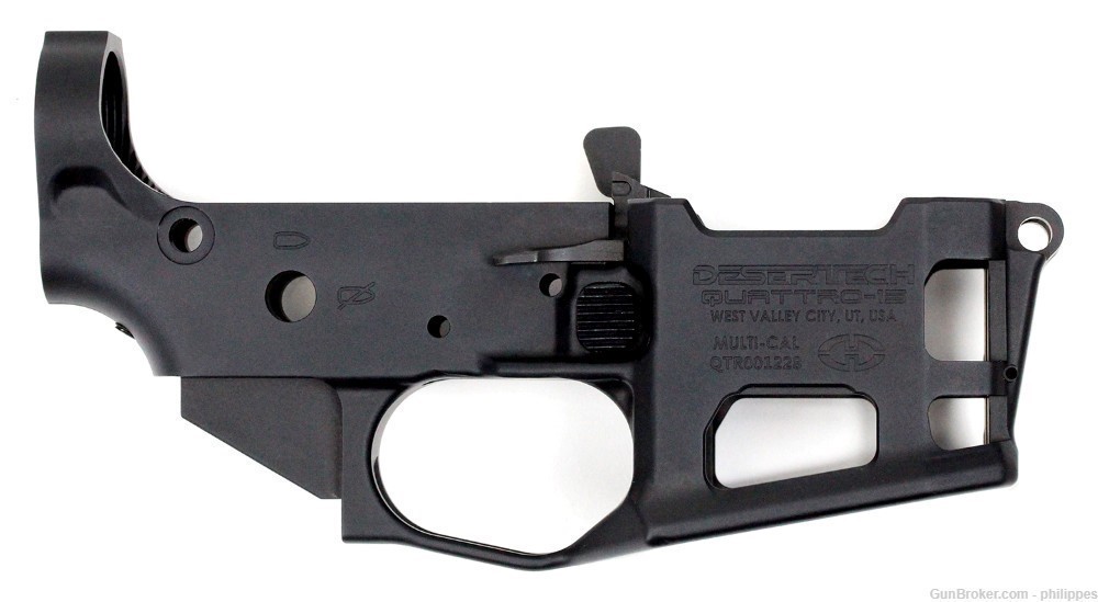 Desert Tech QUATTRO-15 Lower Receiver Assembly with one QMAG-53 Magazine-img-1