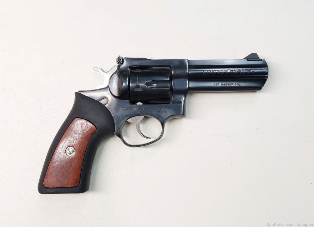 1991 Sturm Ruger 01702 GP100 Revolver .357 Mag Blued 4" Full Lug DA / SA-img-3