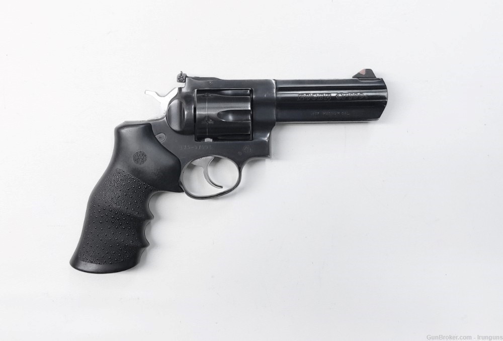 US 1988 Vintage Sturm Ruger GP100 Revolver .357 Magnum Blued 4" DA / SA -img-1