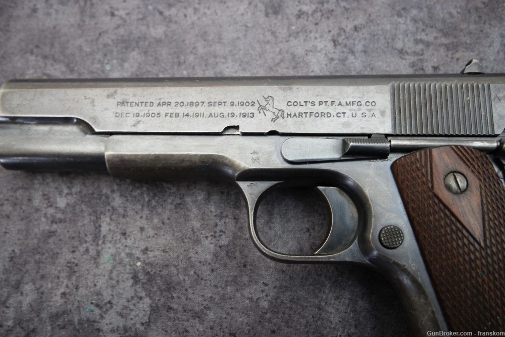 Rare Colt 1911 British in 455 Webley Self-Loading / Eley with 5" Barrel-img-6