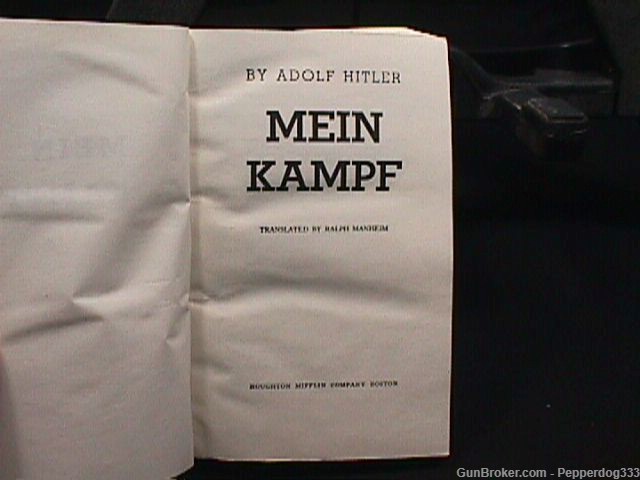 1971 Edition of Adolf ‘s Book Titled Mein Kampf in Paperback Complete -img-2