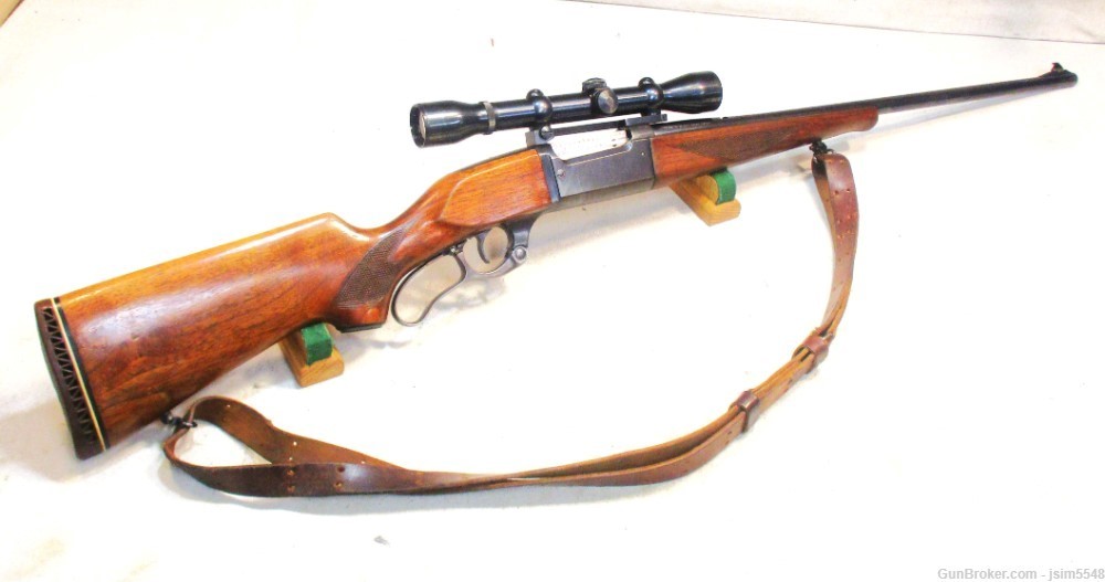 Savage Model 99A Lever Action Rifle .243 Win 24” 4+1 Walnut-img-0