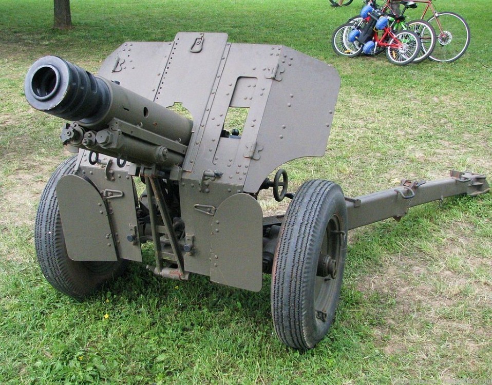 76mm Soviet AP round M48 mountain gun 76x385mm inert Russian ammo-img-8