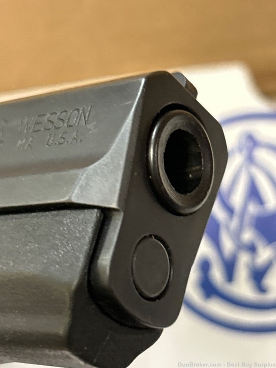 Smith & Wesson M&P 9 Shield no mag safety Hi-Vis sights -img-11