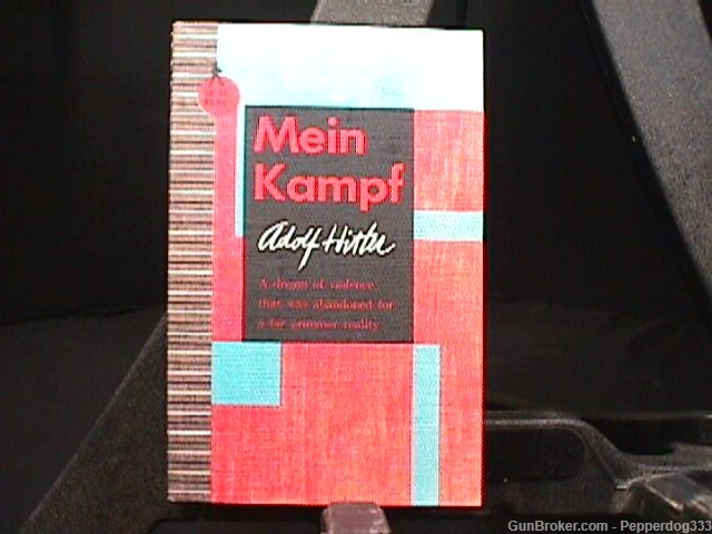1943 Edition of Adolf ‘s Book Titled Mein Kampf in Paperback-img-0