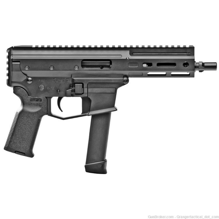 Angstadt Arms Mdp-9 Billet Aluminum AR Pistol - Black 9MM 6" AAMDP09P06-img-1