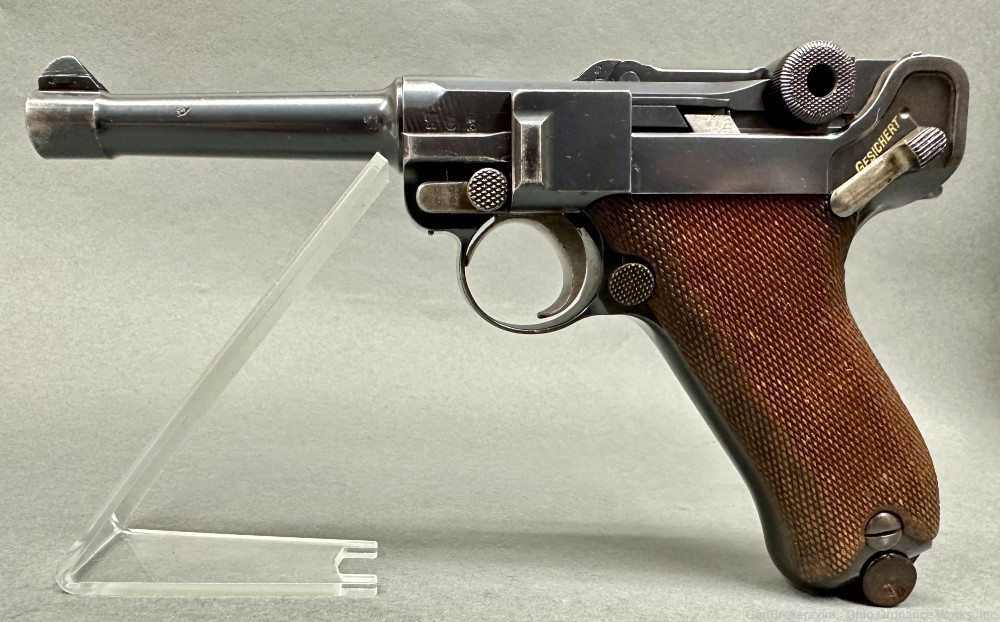 DWM 1908 Military Luger Pistol-img-0