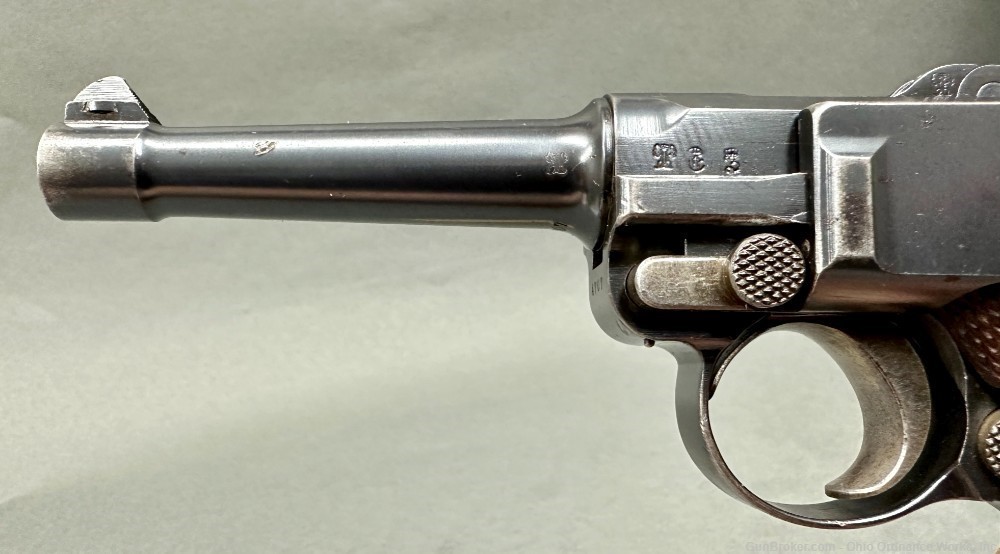 DWM 1908 Military Luger Pistol-img-2