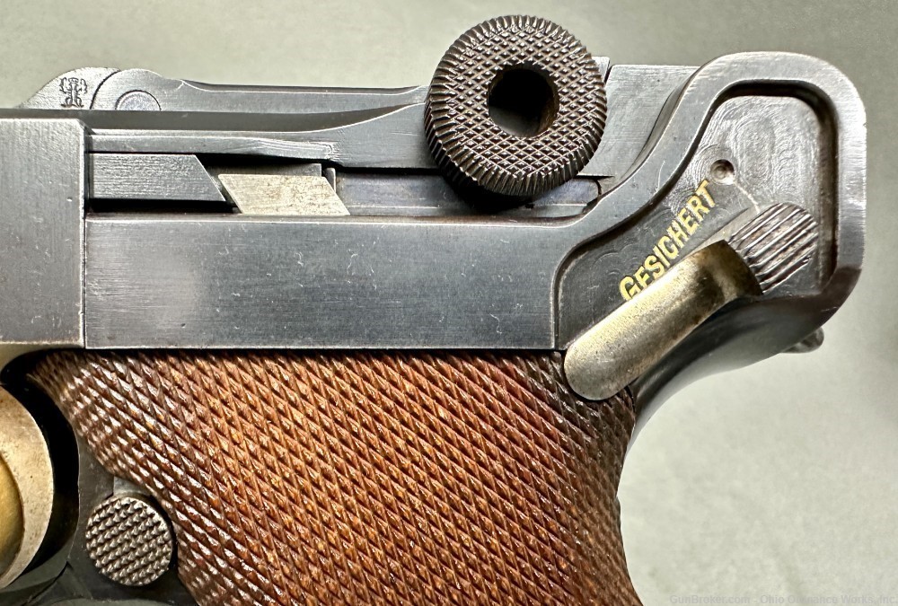 DWM 1908 Military Luger Pistol-img-6