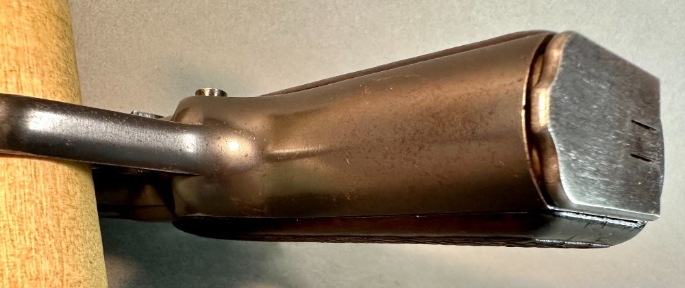 Pre-war Belgian Military Issue Slotted Tangent Hi Power Pistol-img-40