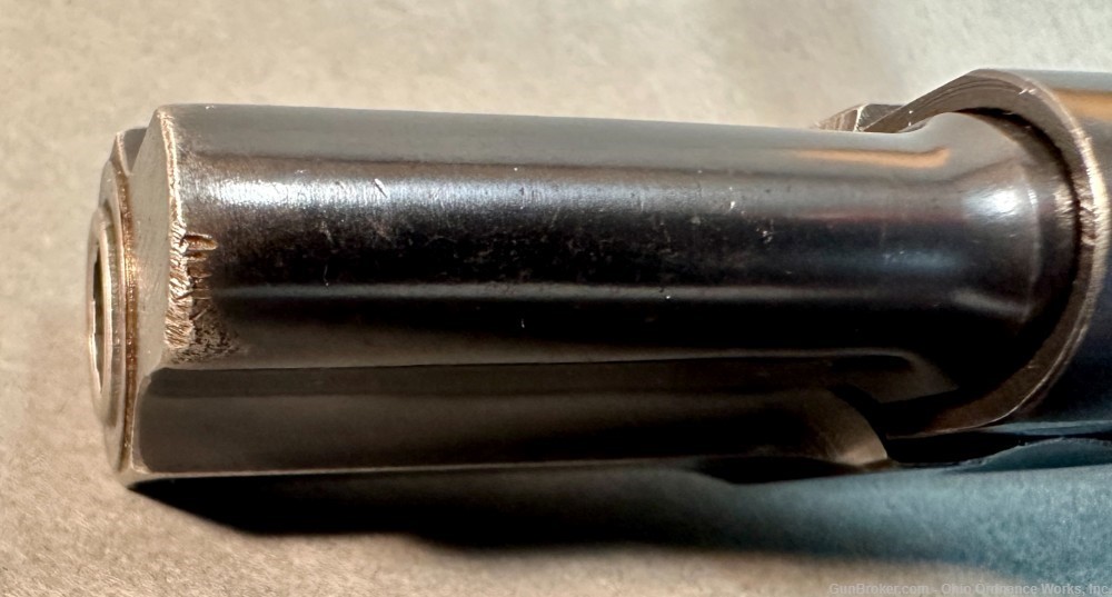 Pre-war Belgian Military Issue Slotted Tangent Hi Power Pistol-img-43