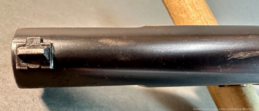 Pre-war Belgian Military Issue Slotted Tangent Hi Power Pistol-img-34