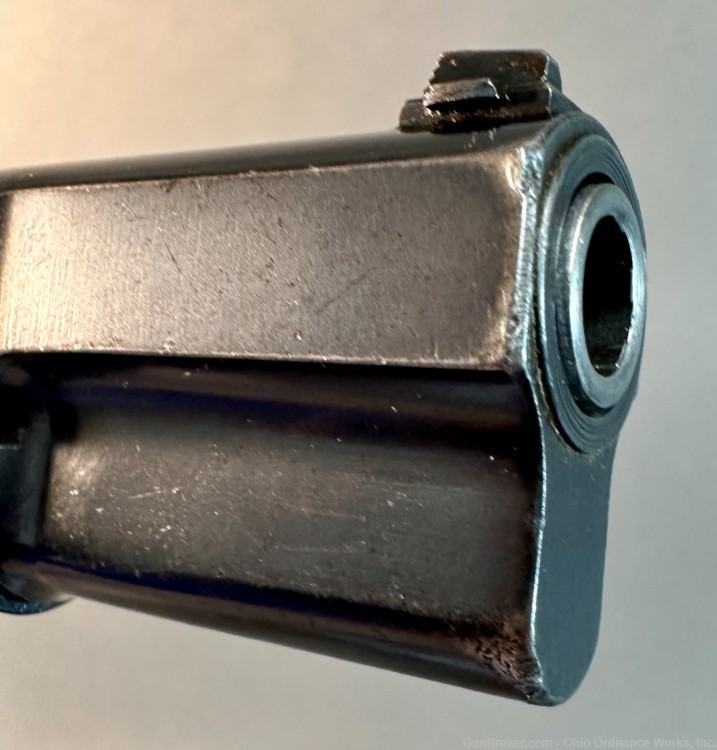 Pre-war Belgian Military Issue Slotted Tangent Hi Power Pistol-img-32