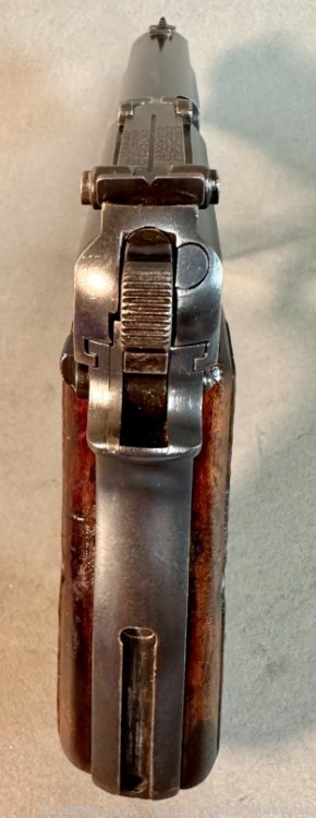 Pre-war Belgian Military Issue Slotted Tangent Hi Power Pistol-img-48