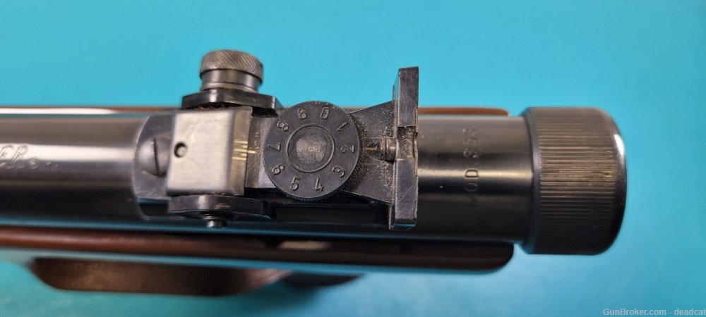 Vintage Winchester Model 353 Precision Air Pistol .177 In Box + Provenance -img-10