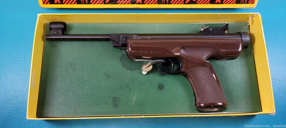 Vintage Winchester Model 353 Precision Air Pistol .177 In Box + Provenance -img-1