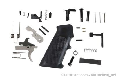 AR15 Anderson Manufacturing Stainless Steel Lower Parts Kit MilSpec AR Plat-img-1