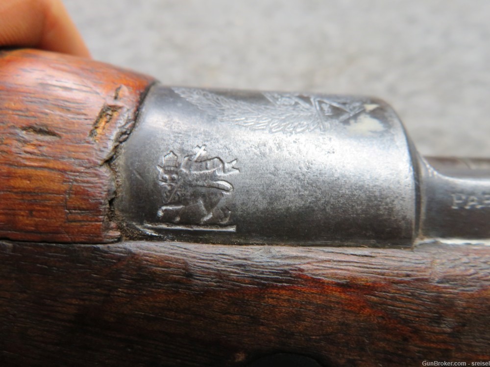 ETHIOPIAN CONTRACT FN MODEL 1930 MAUSER RIFLE-NICE CREST-MATCHING-img-8