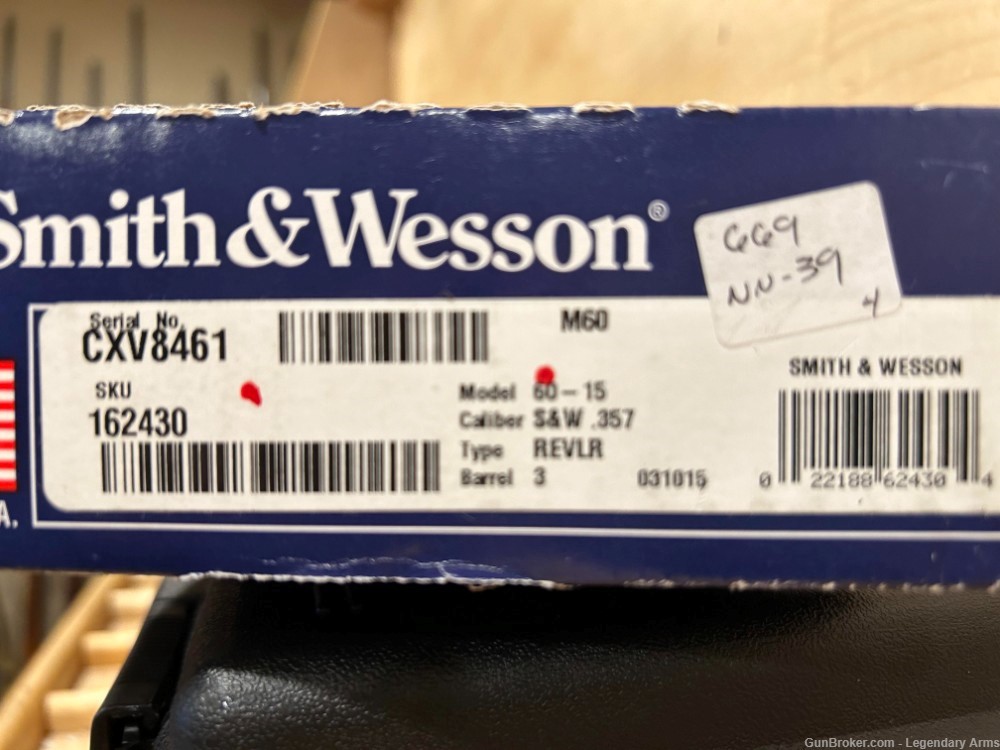 SMITH & WESSON M60 357 #24912-img-8