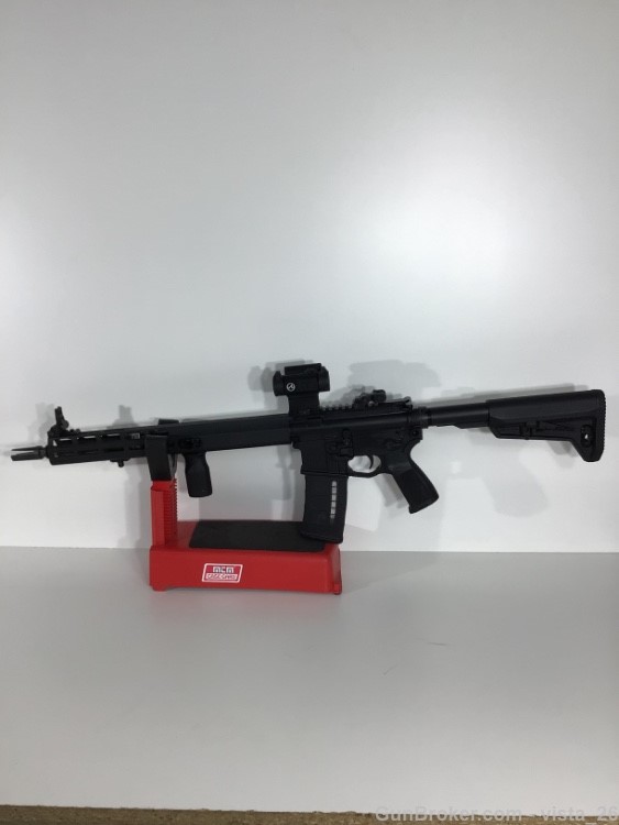 SIG M400 5.56 W/MVG FOREGRIP AND UNKNOWN BRAND RED DOT SIGHT-img-0