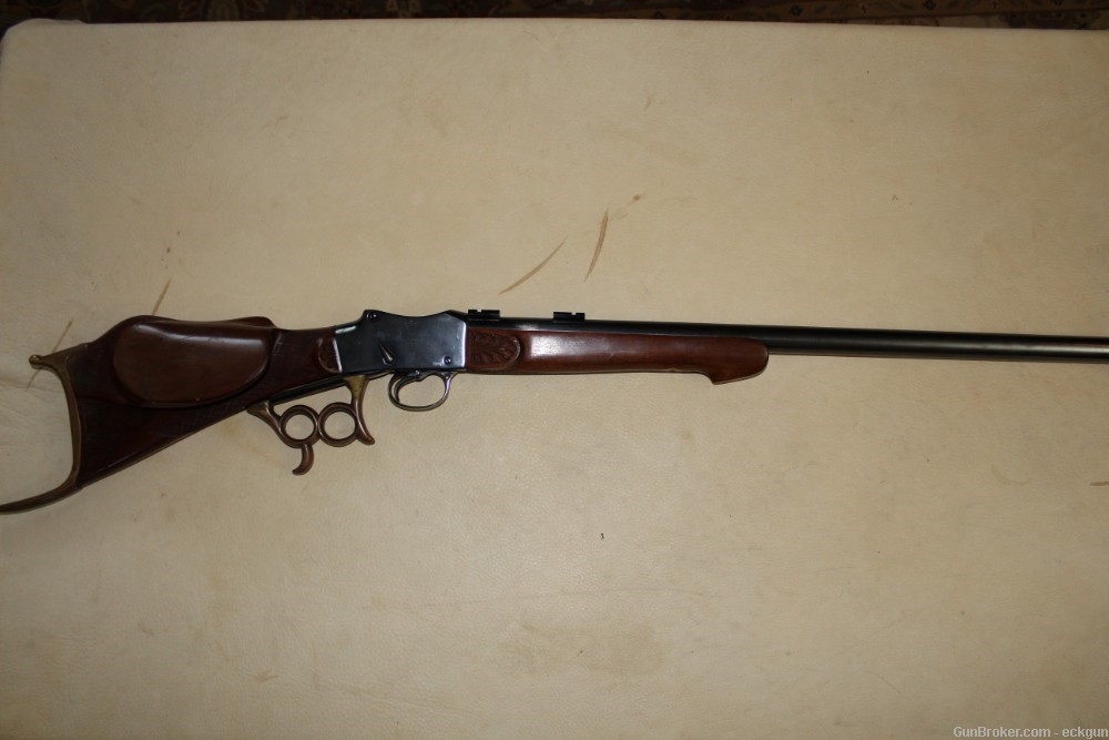 Martini 225 Winchester Custom Schuetzen rifle, 225 Win Left hand -img-0