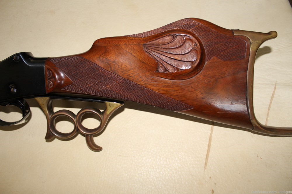 Martini 225 Winchester Custom Schuetzen rifle, 225 Win Left hand -img-11