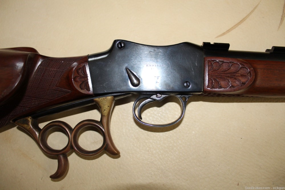 Martini 225 Winchester Custom Schuetzen rifle, 225 Win Left hand -img-2