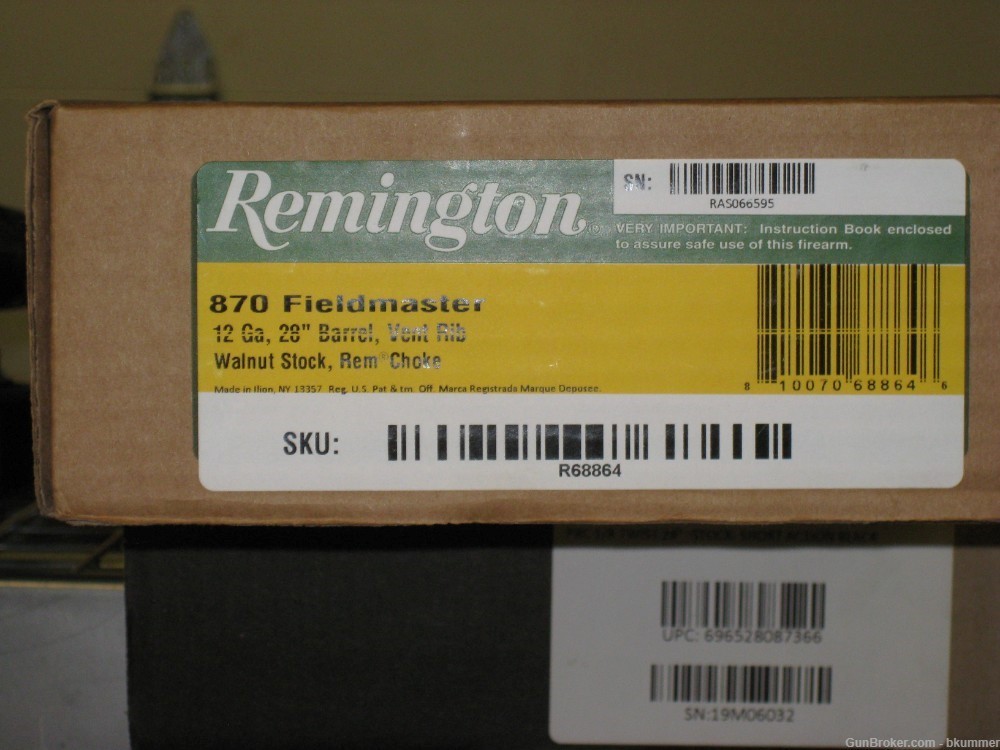 Remington 870 Fieldmaster 12Ga NIB-img-8