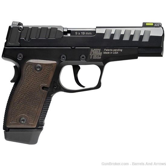 Kel-Tec P15MBLK Striker Fire Semi Auto Pistol, 9MM, 4" BBL, Black Anodized-img-0