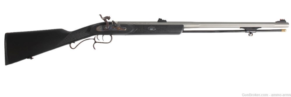 Traditions ShedHorn Muzzleloader .50 Cal Percussion 24" Black R391050-img-1