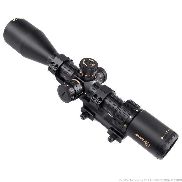 Sniper NT3-18X50SAL Riflescope SFP R/G/B Illuminated Rangefinder Reticle-img-7