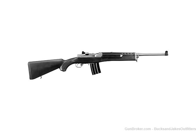 RUGER MINI-14 223 SS/SYN RANCH 20RD 5817 | TWO 20RD MAGS 223 Rem | 5.56 -img-0